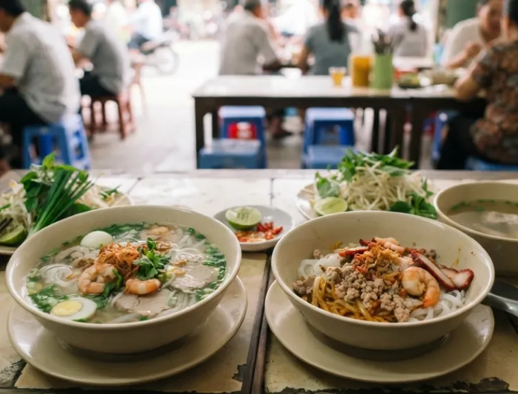 Lần đầu ăn hủ tiếu ở Bến Tre: nên gọi tô nước hay tô khô?