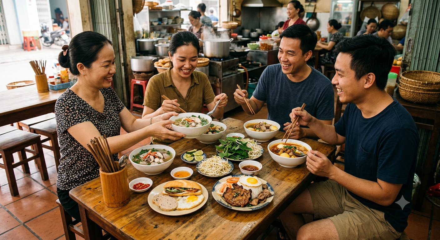 Bí quyết gọi món phong phú để cùng chia sẻ hương vị